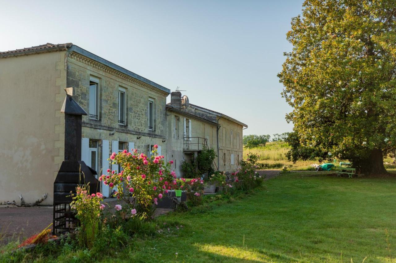 Chambre D'Hote Pres Bordeaux Au Chateau Camponac Bourg-sur-Gironde Ngoại thất bức ảnh