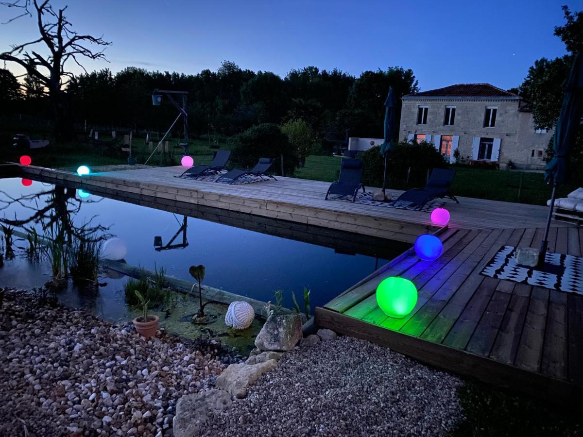 Chambre D'Hote Pres Bordeaux Au Chateau Camponac Bourg-sur-Gironde Ngoại thất bức ảnh